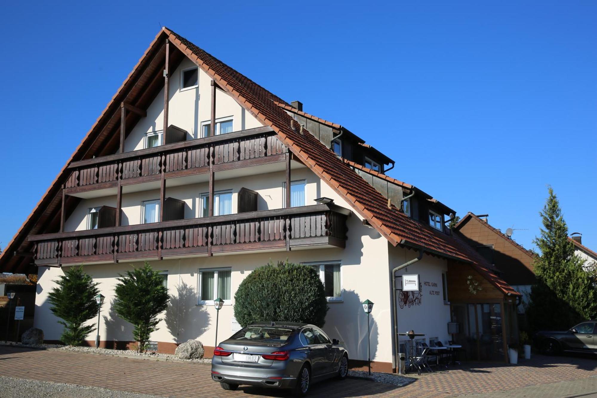 Hotel Garni Alte Post Schallbach Buitenkant foto
